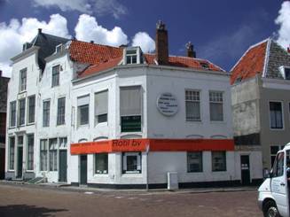 Old building at the Rotterdamsekaai